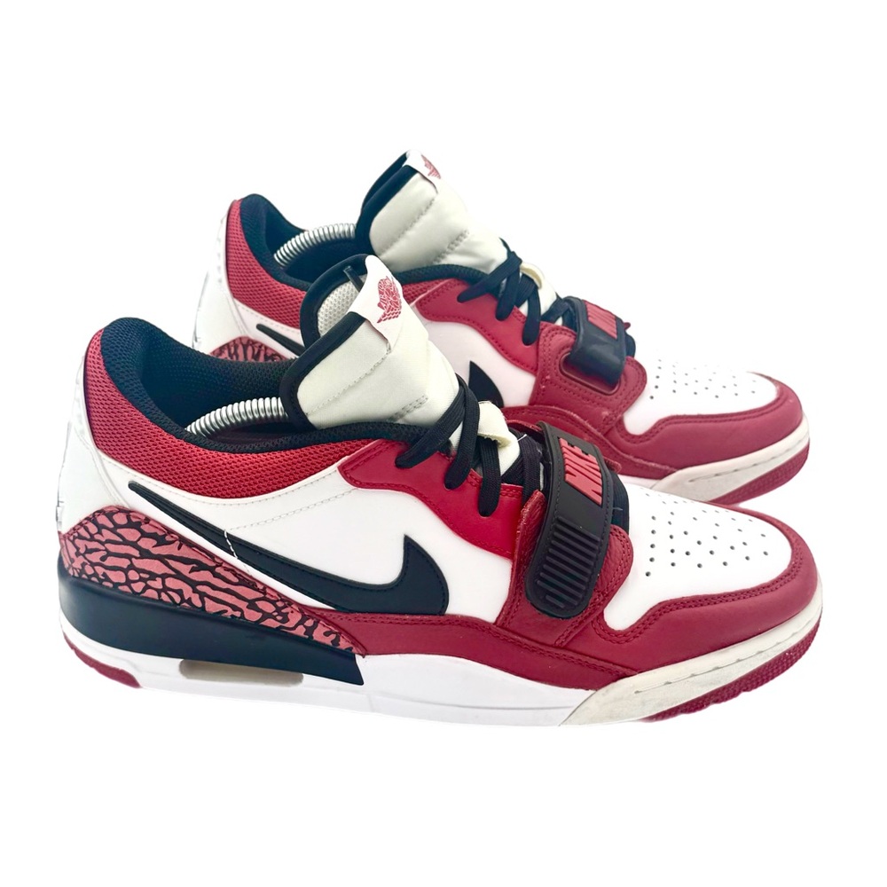 Nike Air Jordan Legacy 312 Low Chicago Men Sz 10.5White Black Gym Red CD7069-116